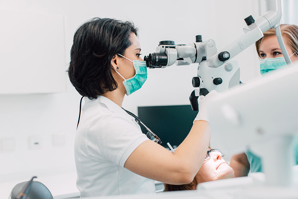 Zahnarzt Dortmund Berghofen - Dr. Toekan - Leistungen - Endodontie