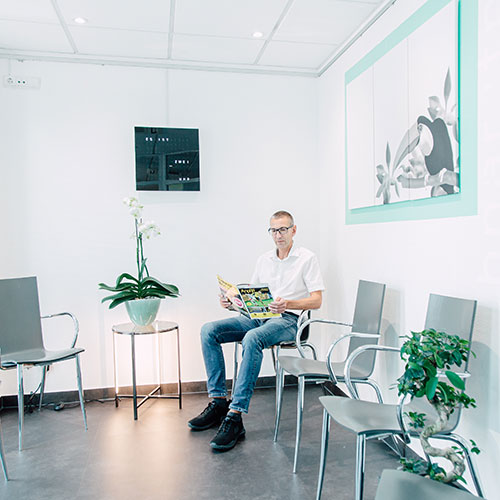 Zahnarzt Dortmund Berghofen - Dr. Toekan - Wartezimmer der Praxis
